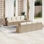 9-delige-Loungeset-met-kussens-poly-rattan-beige