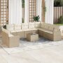 11-delige-Tuinset-met-kussens-poly-rattan-beige