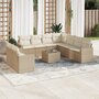 10-delige-Loungeset-met-kussens-poly-rattan-beige