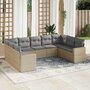 9-delige-Loungeset-met-kussens-poly-rattan-beige