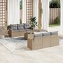 7-delige-Loungeset-met-kussens-poly-rattan-beige