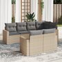 7-delige-Loungeset-met-kussens-poly-rattan-beige
