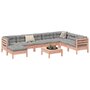 9-delige-Loungeset-met-kussens-massief-douglas-vurenhout